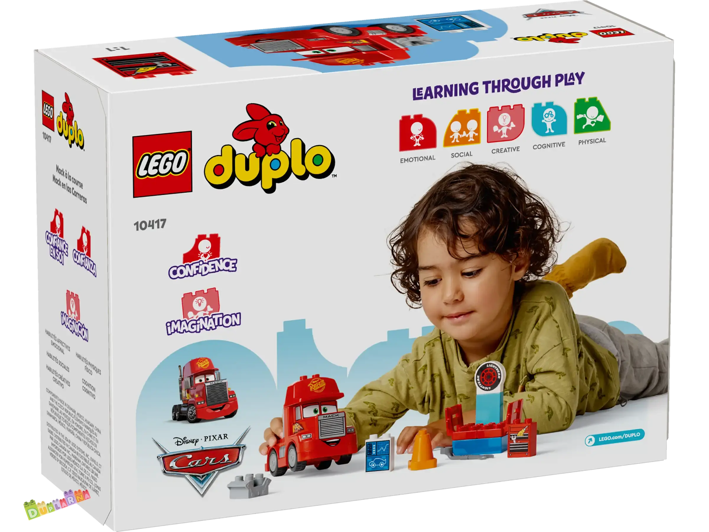 Lego Duplo Cars 10417 - Mack na závodech