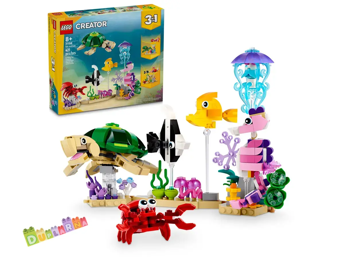 Lego Creator 31158 - Mořští živočichové