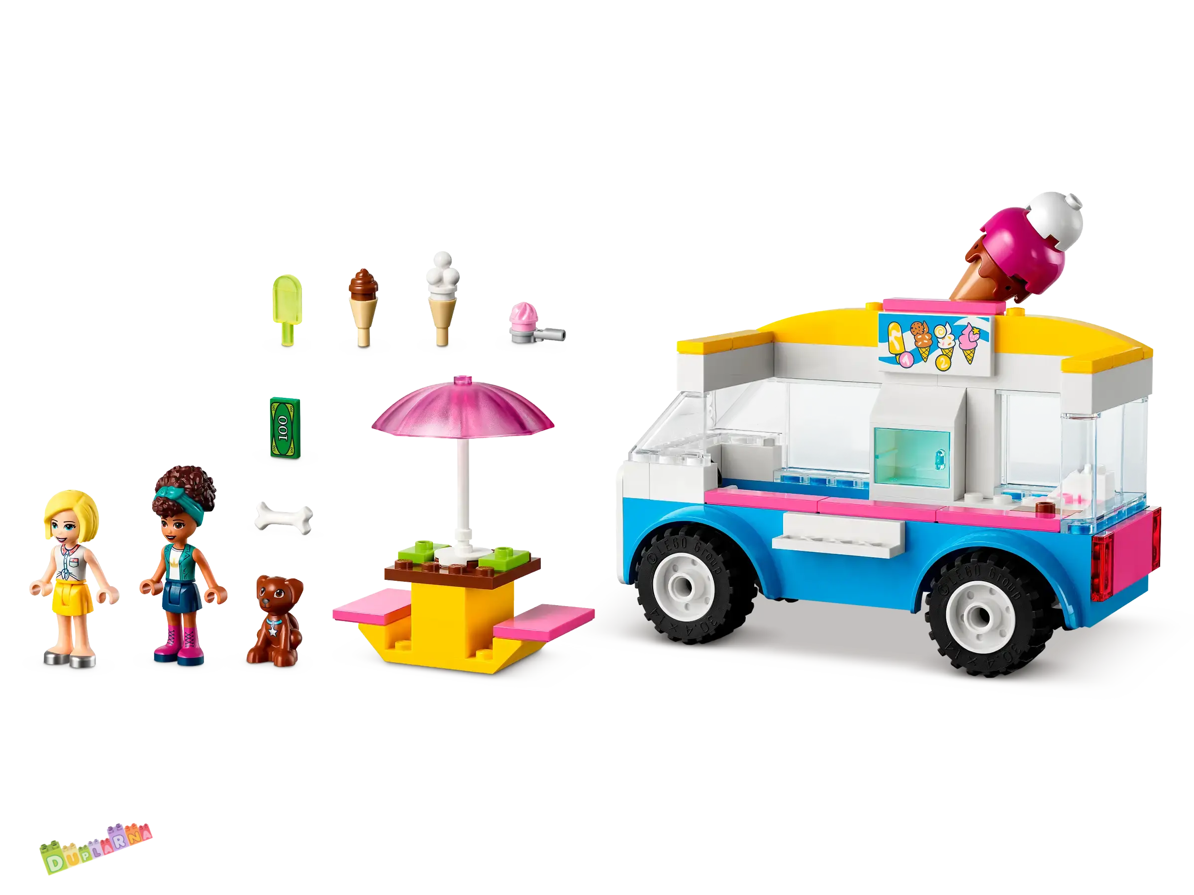 Lego Friends 41715 - Zmrzlinářský vůz