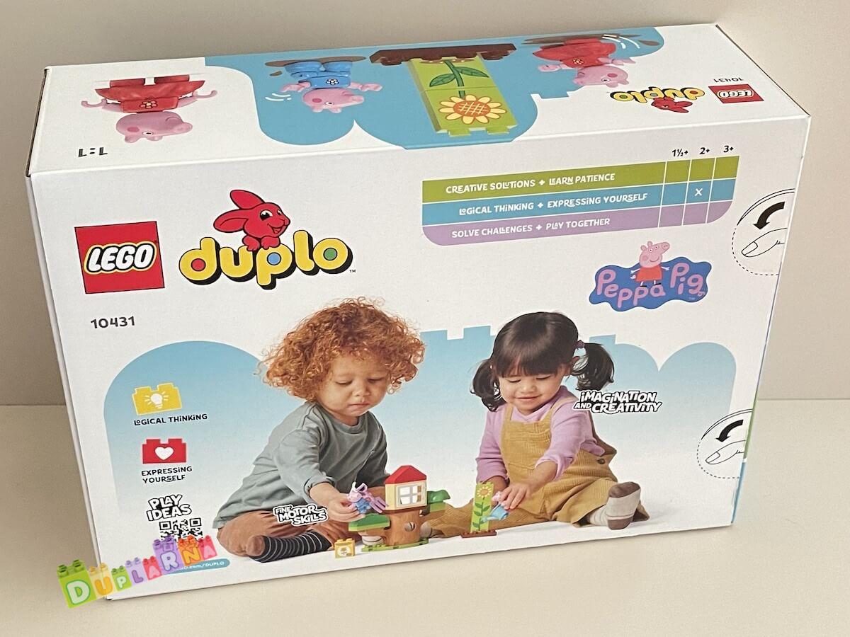 Lego Duplo 10431 - Prasátko Peppa – Zahrada a dům na stromě