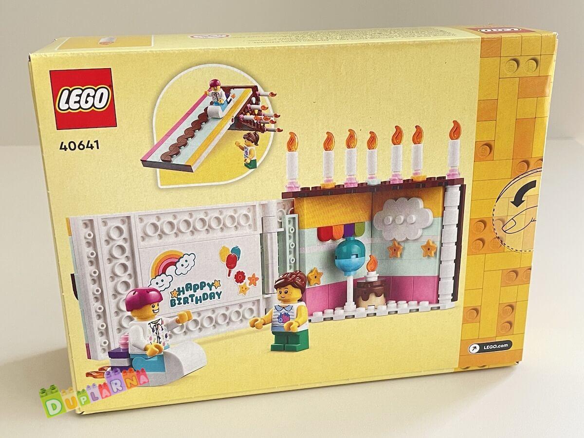 Lego 40641 - Narozeninový dort