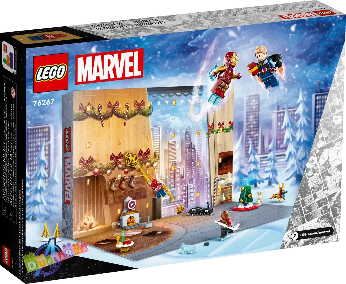 Lego Marvel 76267 - Adventní kalendář Avengers