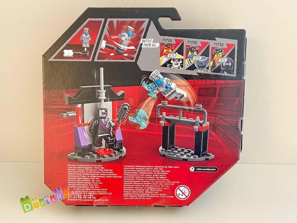Lego Ninjago 71731 - Epický souboj – Zane vs. Nindroid