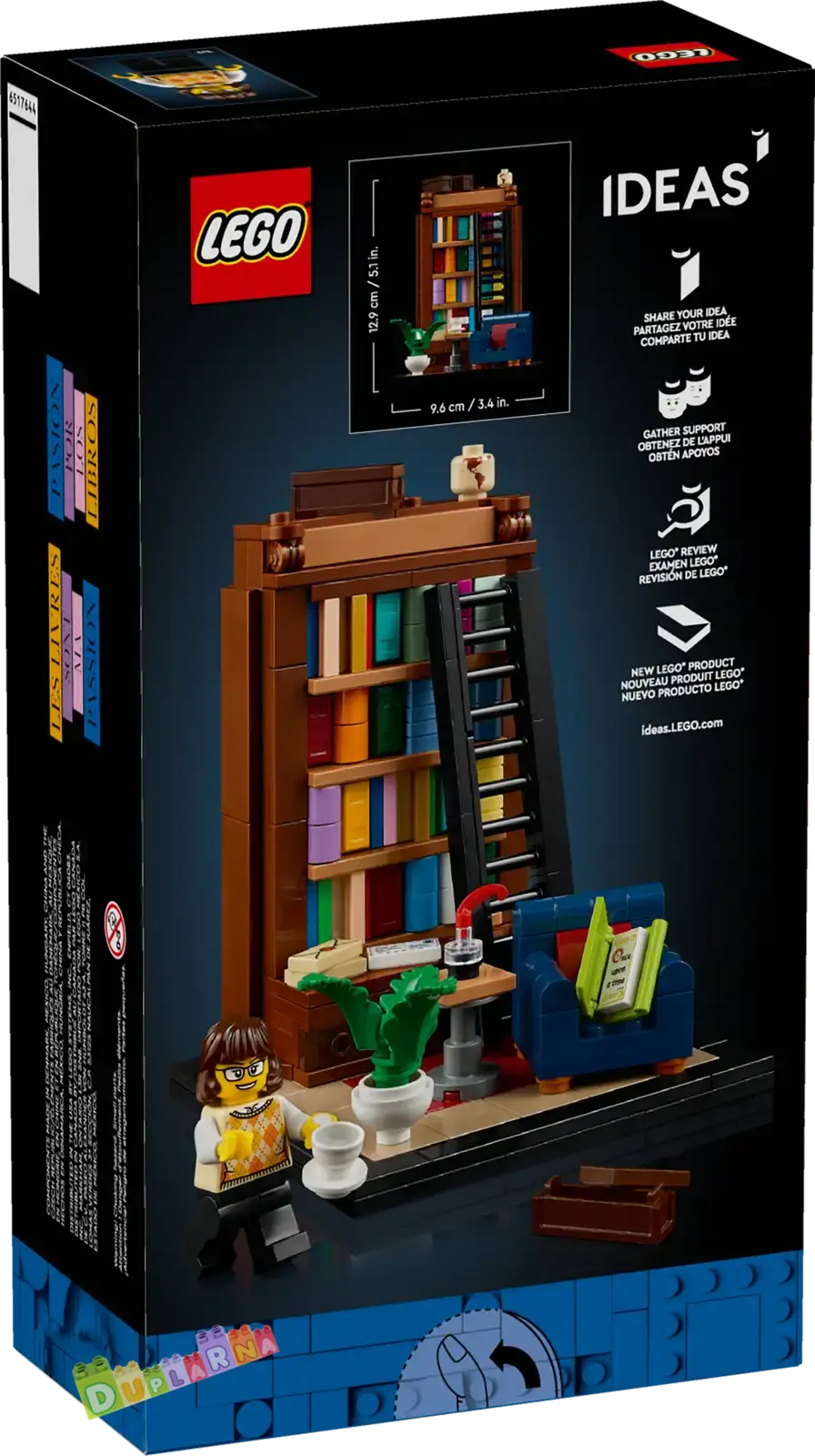 Lego VIP 40698 - Knihomol / Books Are My Passion