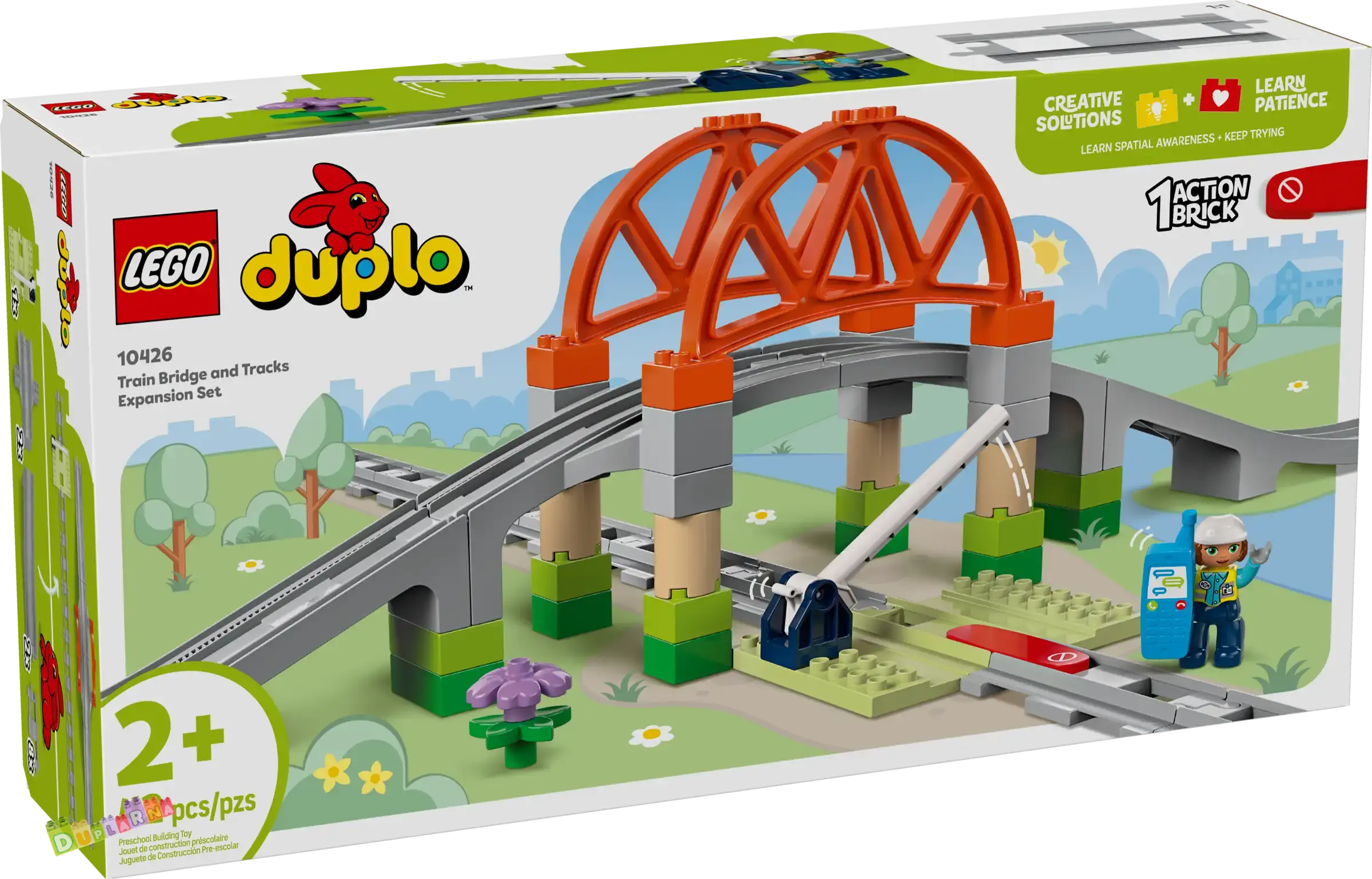 Lego Duplo 10426 - Doplňky k vláčku most a koleje