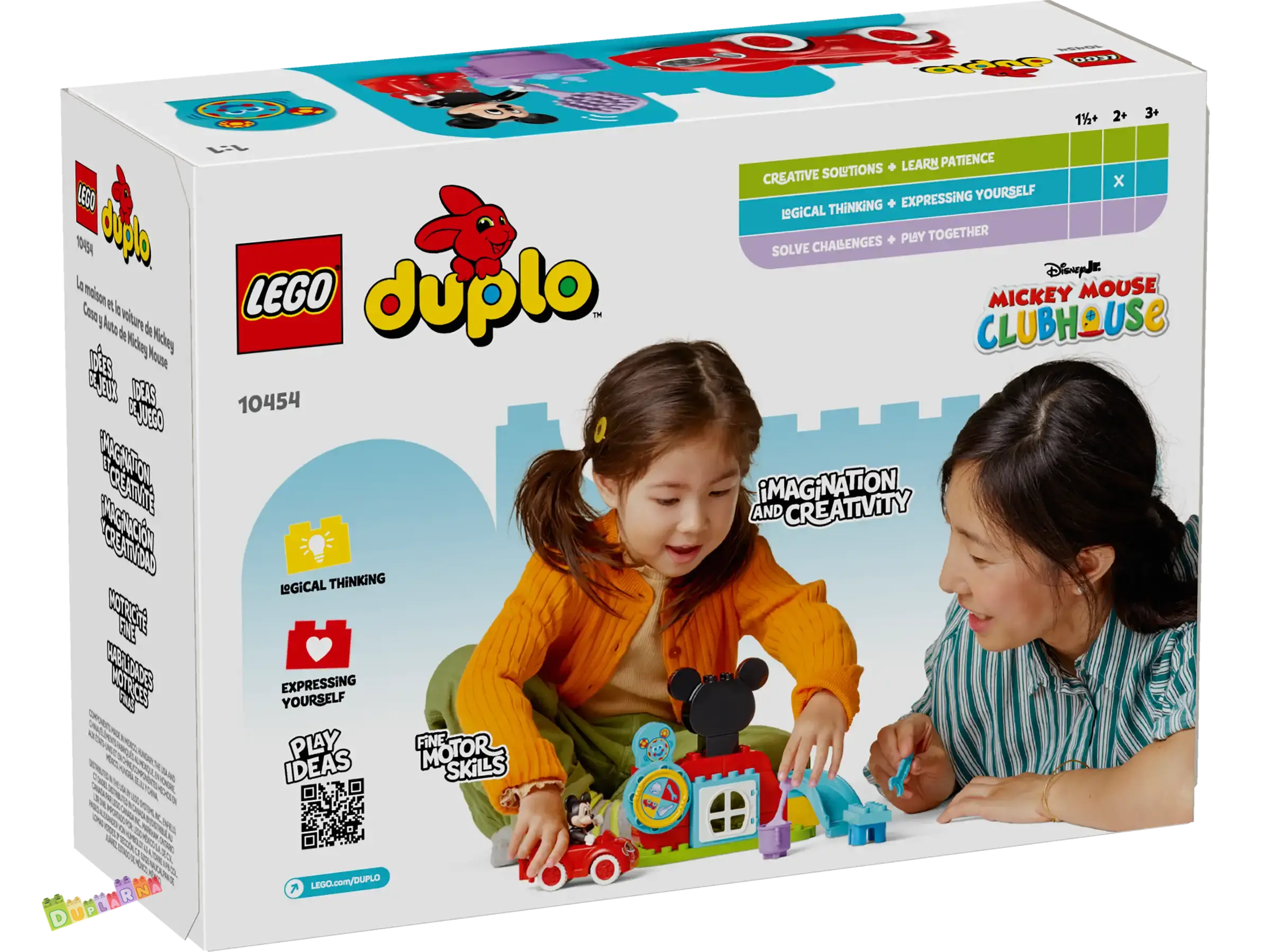 Lego Duplo 10454 - Mickeyho klubík a auto