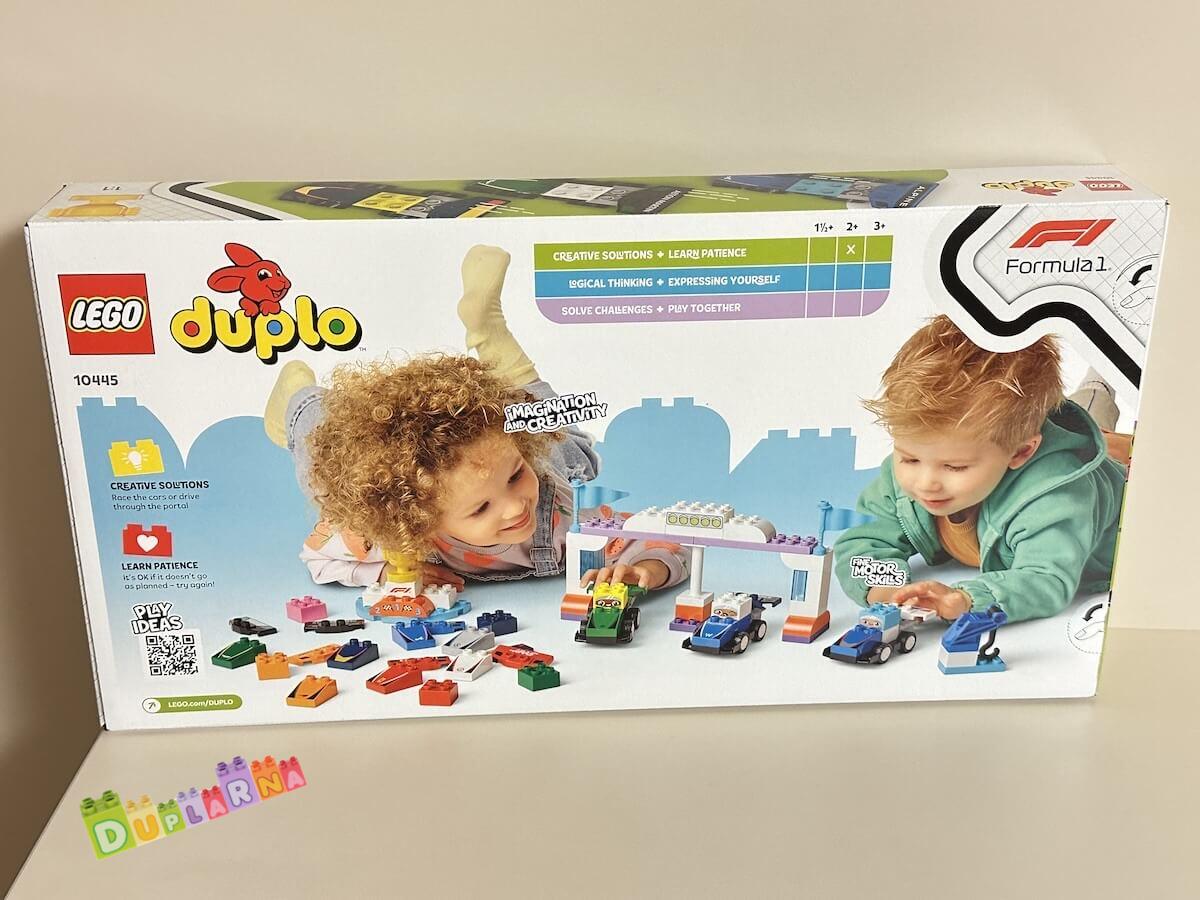 Lego Duplo 10445 - Závodní auta a řidiči týmu F1