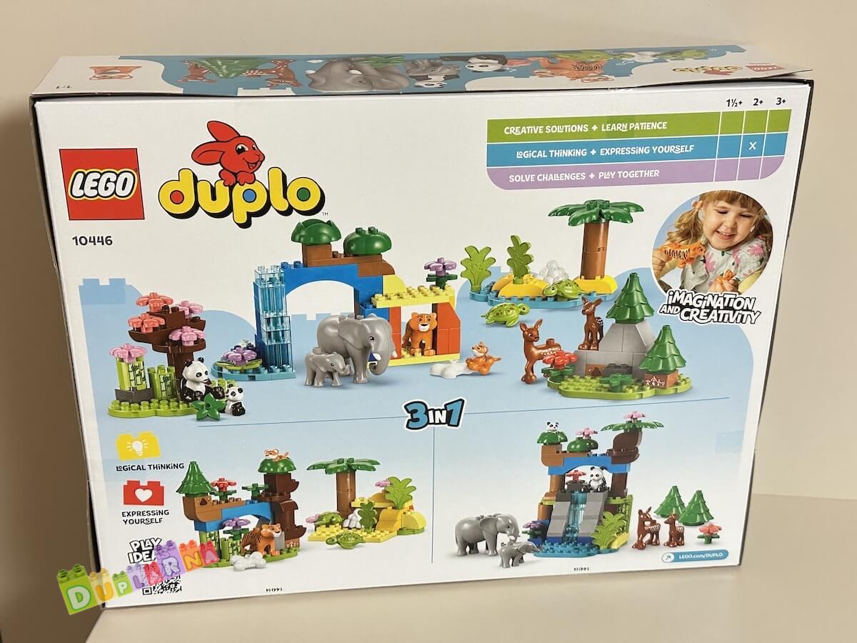 Lego Duplo 10446 - Rodinky divokých zvířat 3 v 1