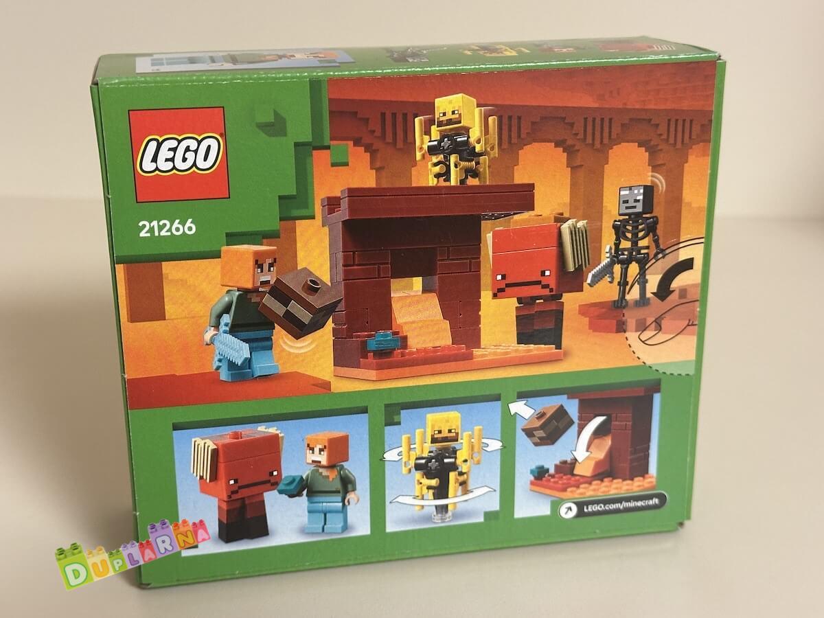 Lego Minecraft 21266 - Lávová bitva v Netheru