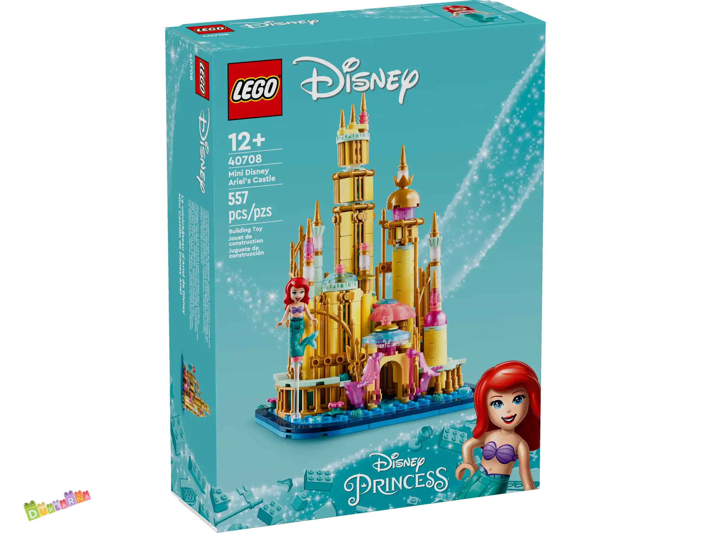 Lego 40708 - Miniaturní hrad Disneyho Ariel