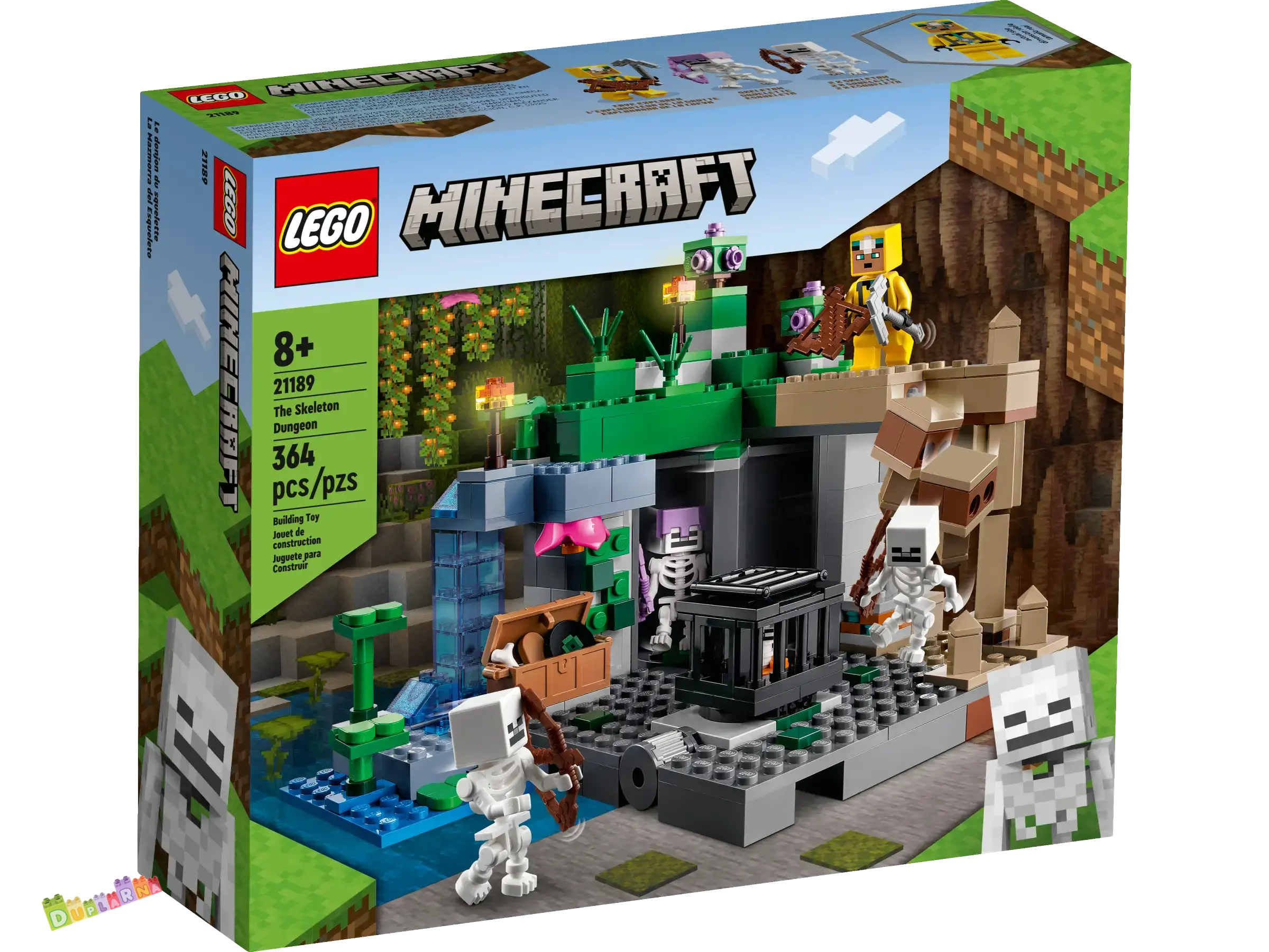 Lego Minecraft 21189 - Jeskyně kostlivců