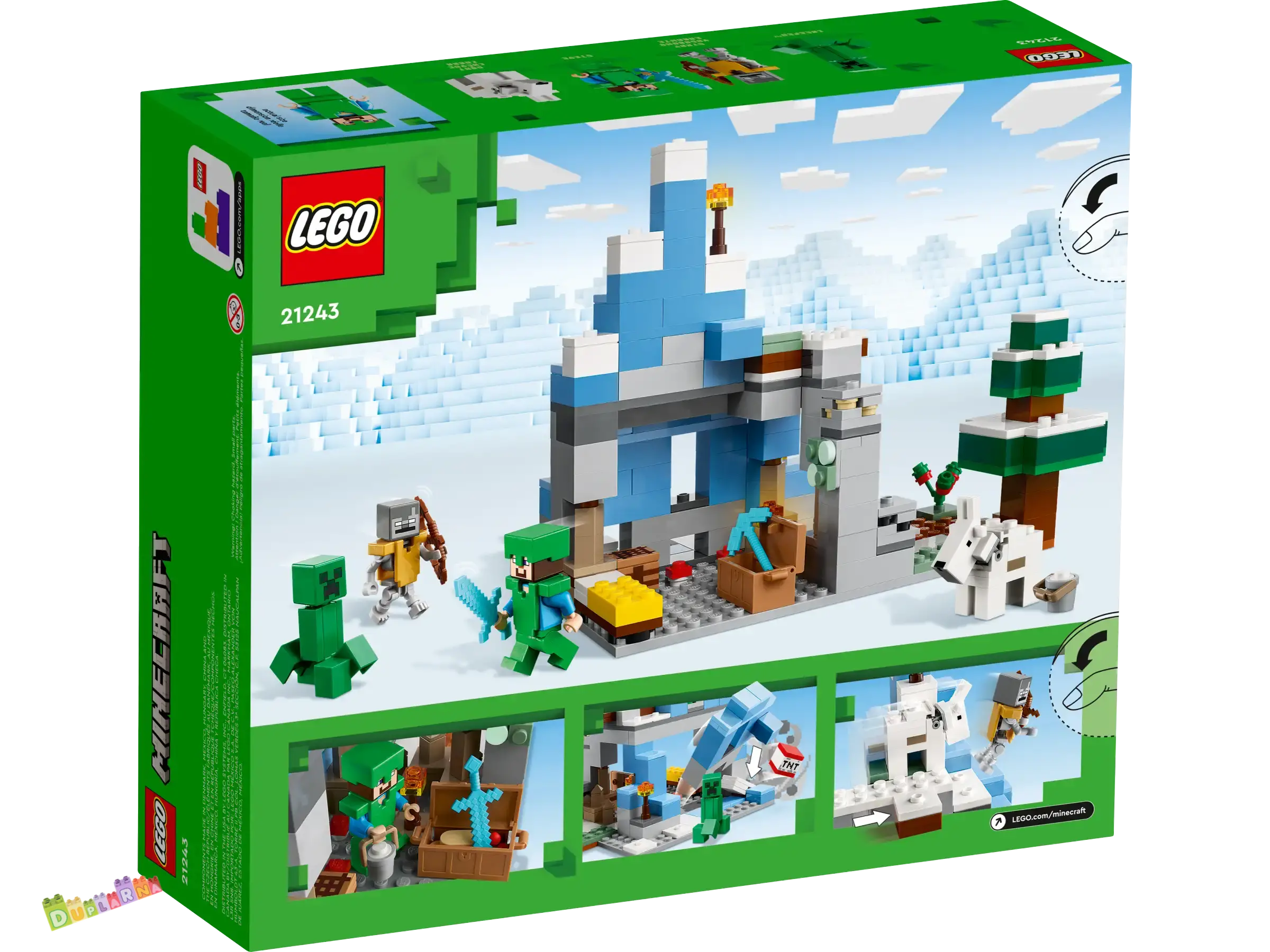 Lego Minecraft 21243 - Ledové hory