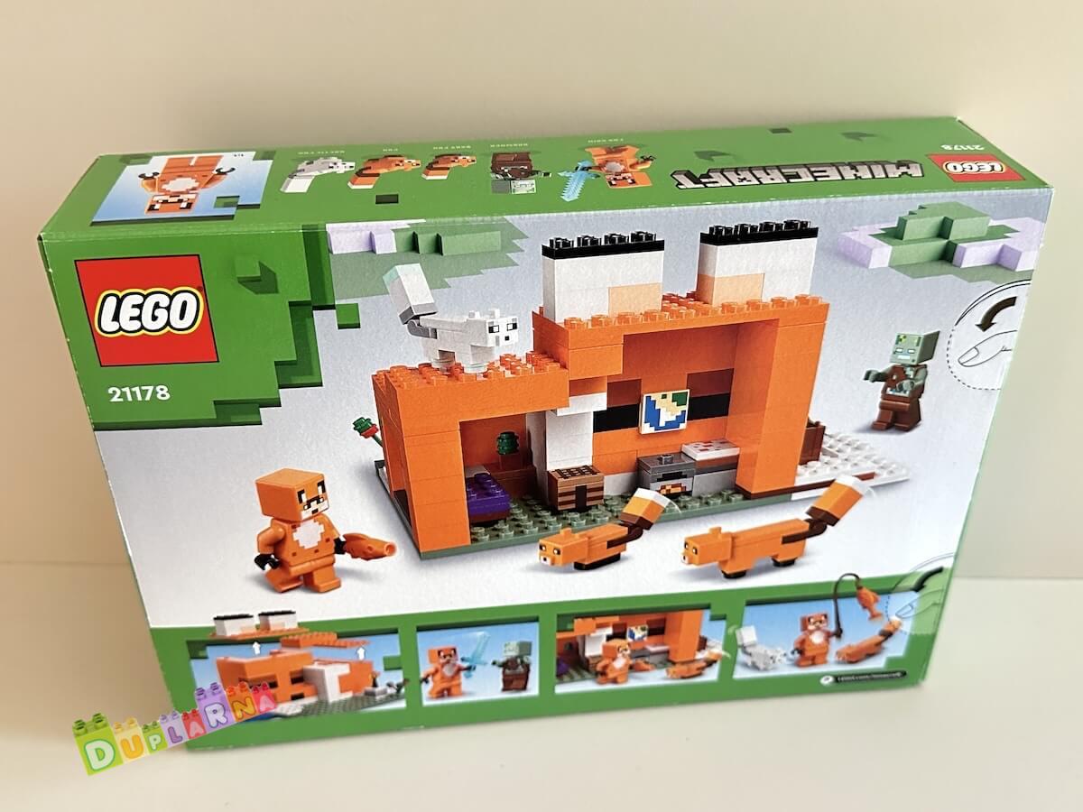Lego Minecraft 21178 - Liščí domek