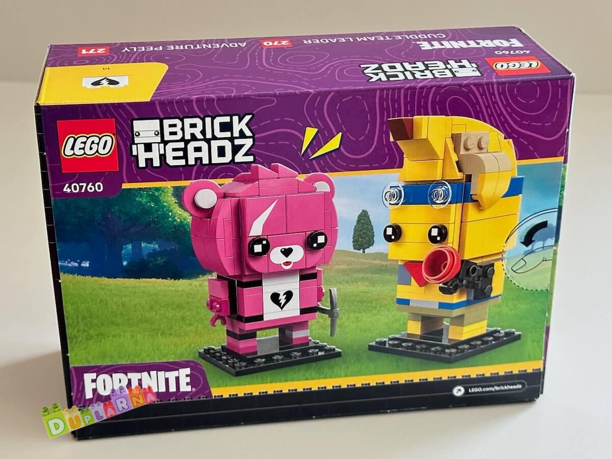Lego Fortnite BrickHeadz 40760 - Adventure Peely a Cuddle Team Leader