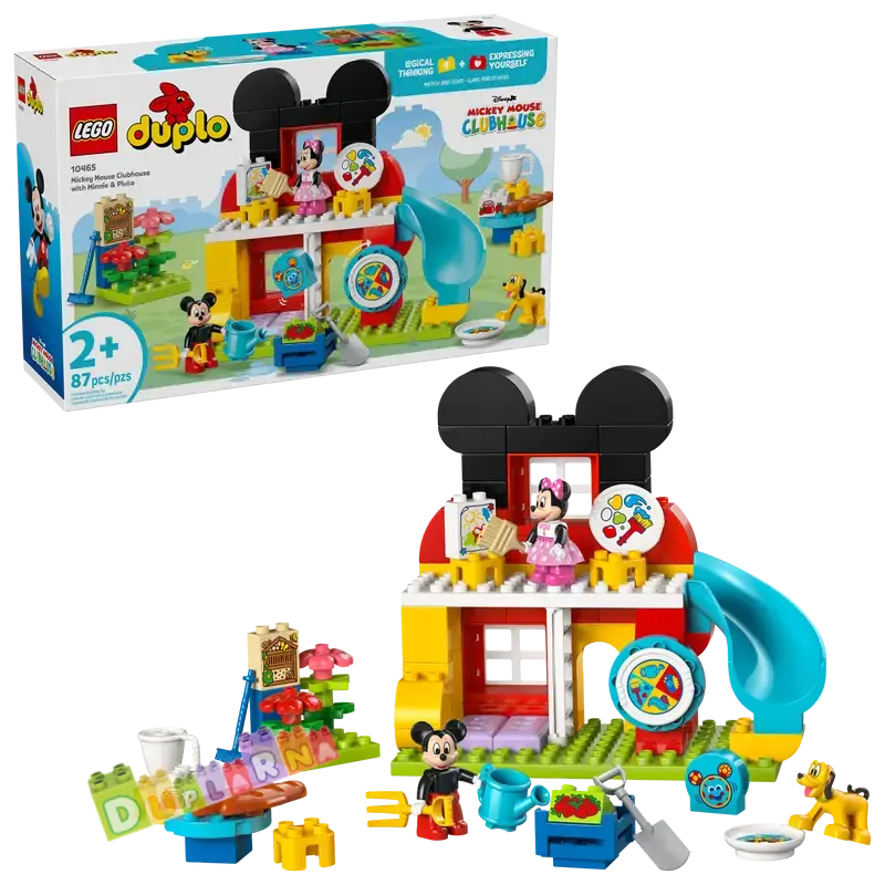Lego Duplo 10465 - Mickeyho klubík, Minnie a Pluto