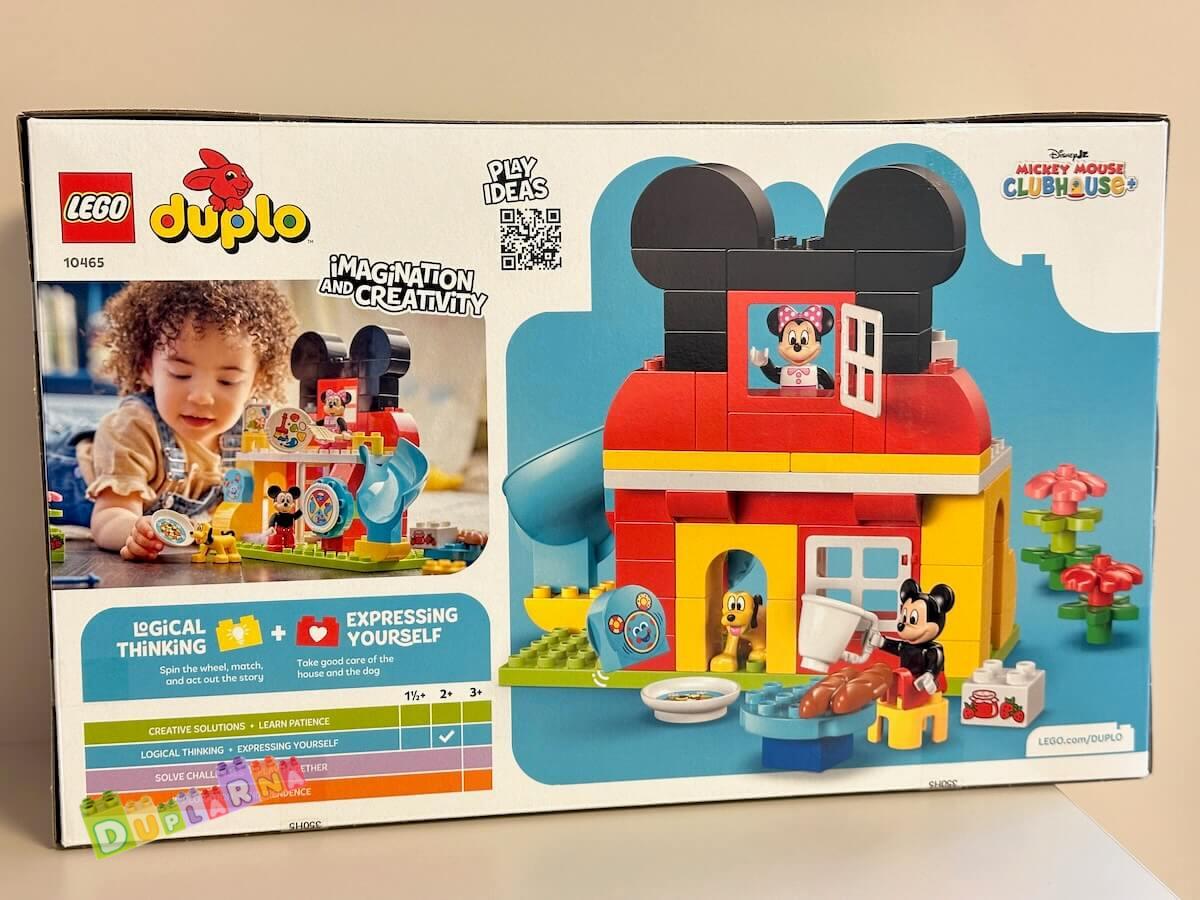 Lego Duplo 10465 - Mickeyho klubík, Minnie a Pluto
