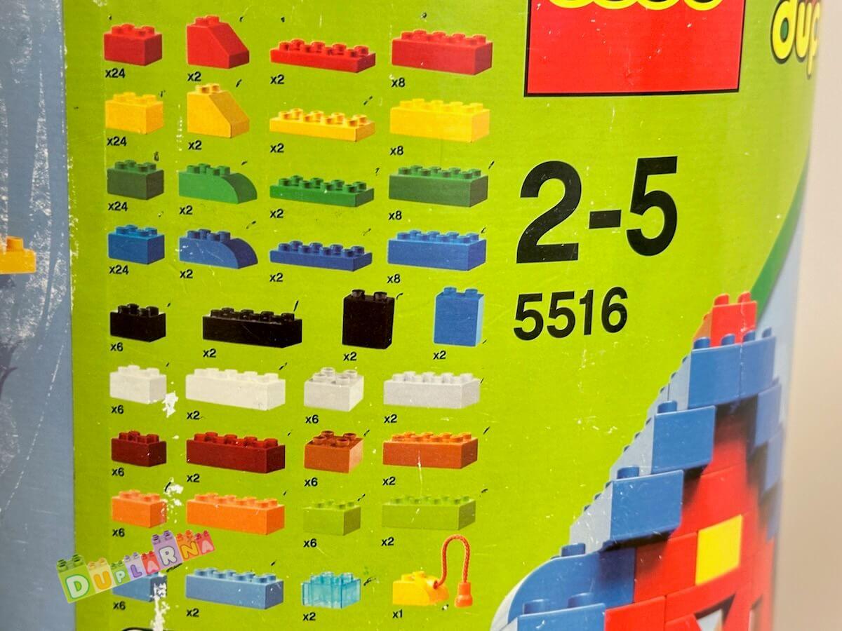 Lego Duplo 5516 - set kostek XXL 215ks