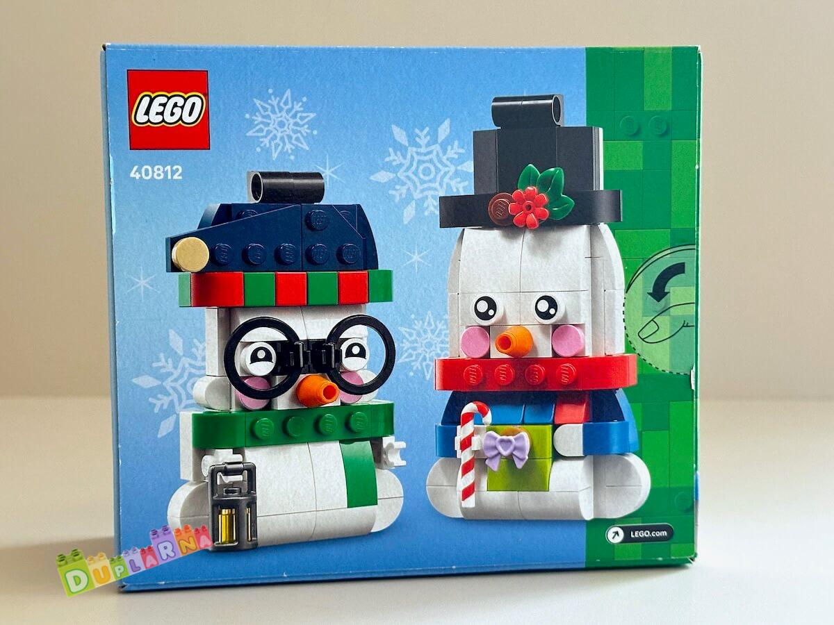 Lego 40812 - Ozdobní sněhuláci
