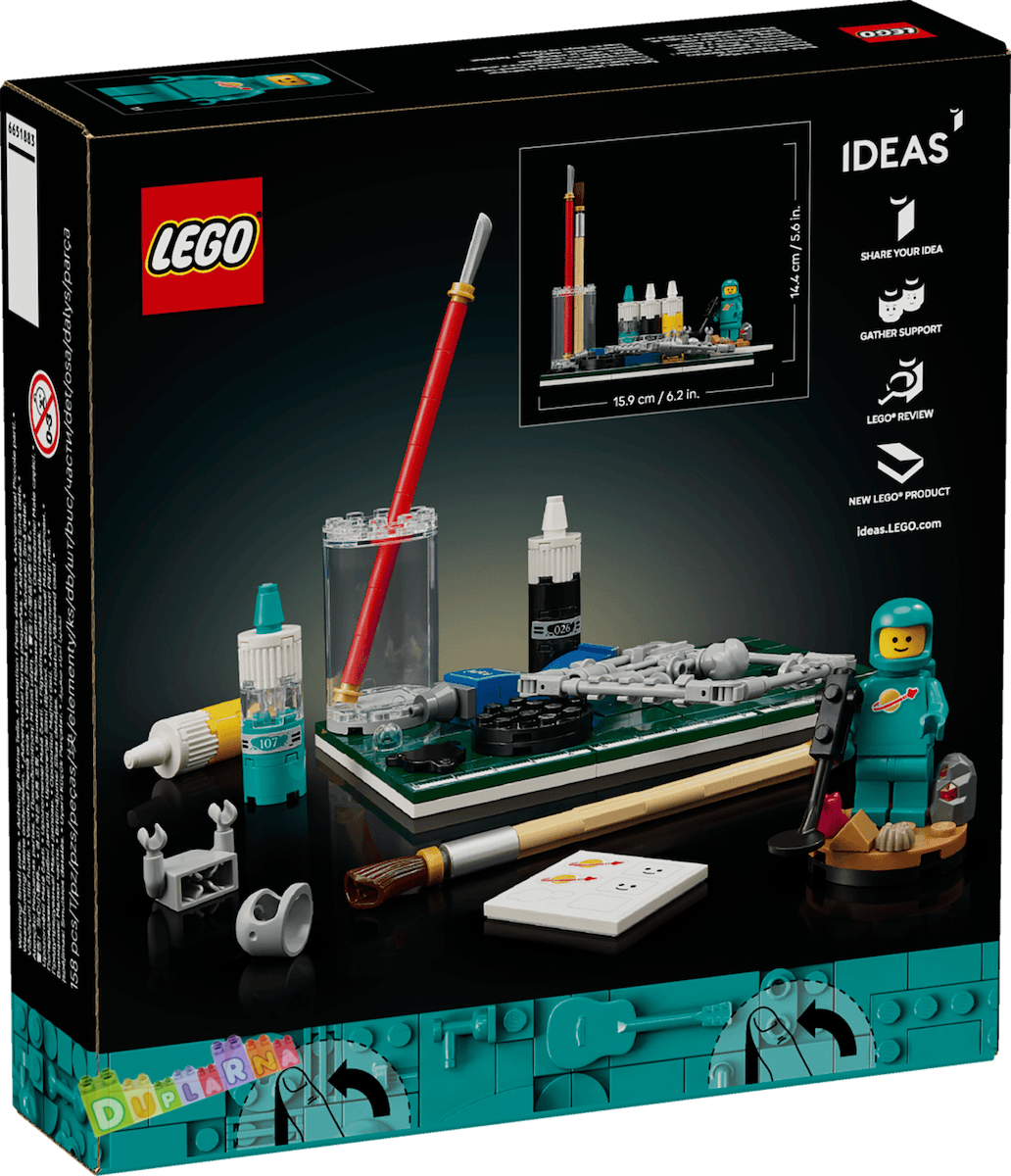 Lego GWP 40889 - Stavějte, malujte a hrajte si!