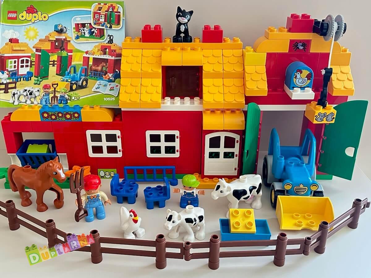 Lego Duplo 10525 - Velká farma , traktor , zvířata