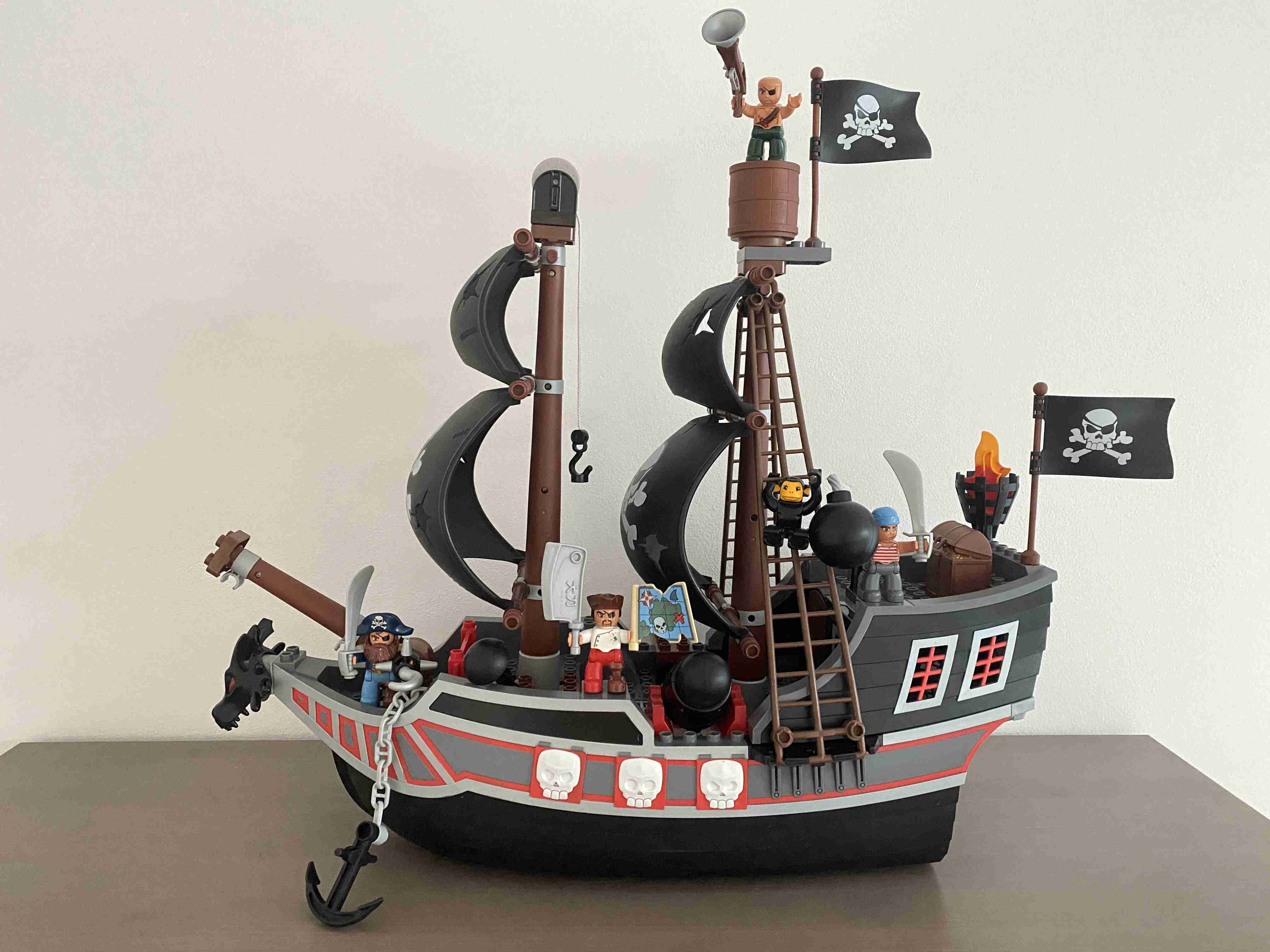 Lego Duplo 7880 - Velká Pirátská loď