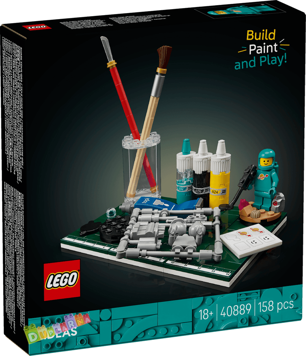 Lego GWP 40889 - Stavějte, malujte a hrajte si!