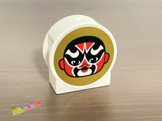 Lego Duplo - Kostka oboustranná s potiskem - hlava