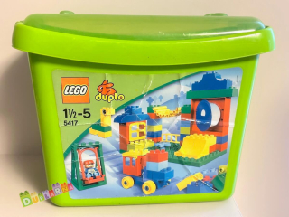Lego Duplo 5417 - Set kostek Deluxe - Dětské hřiště + podložka s Boxem