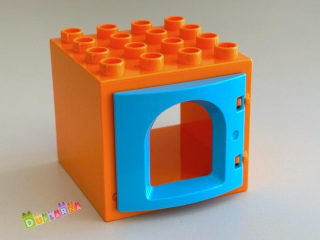 Lego Duplo okno oranžové