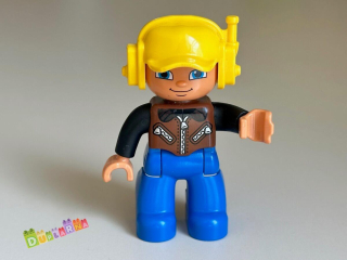 Lego Duplo Pán - Pilot s helmou 