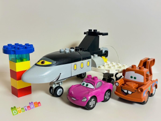 Lego Duplo Cars 6134 - Tryskáč Siddeley zasahuje