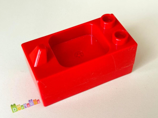 Lego Duplo dřez červený