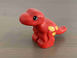 Lego Duplo DINO - dinosaurus červený