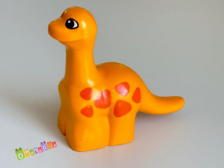 Lego Duplo DINO - dinosaurus oranžový