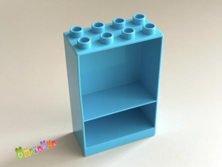 Lego Duplo skříň / vitrína do domu / knihovna