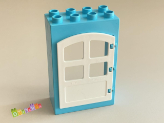 Lego Duplo dveře tyrkysové