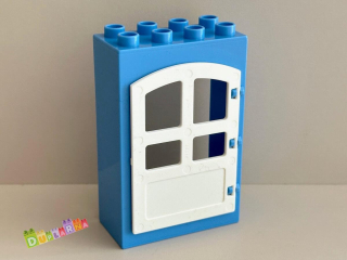 Lego Duplo dveře světle modré