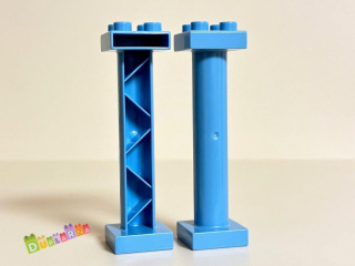 Lego Duplo Sloup vysoký světle modrý 
