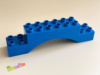 Lego Duplo Most - 2x10 klenba modrá