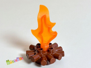 Lego Duplo Ohniště + plamen