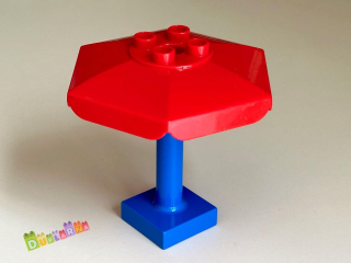 Lego Duplo Slunečník červený
