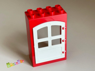 Lego Duplo dveře červené