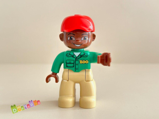 Lego Duplo Pán - ZOO ošetřovatel s kšiltovkou 