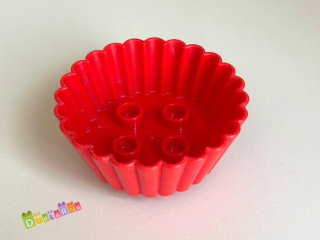 Lego Duplo červený cupcake, košíček