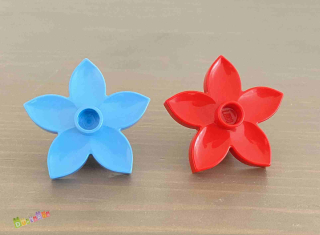 Lego Duplo Kytka / Kytička červená a modrá