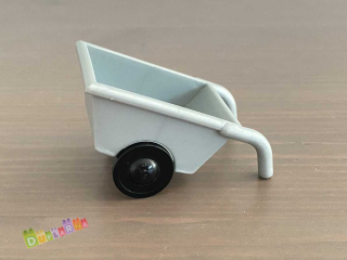 Lego Duplo kolečko šedé / vozík