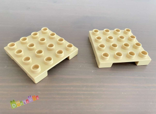 Lego Duplo paleta / palety béžové