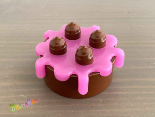 Lego Duplo Jídlo - Dort hnědý