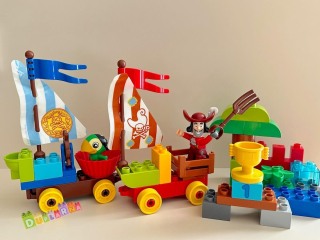 Lego Duplo 10539 - Pirát Jake - Závody na pláži