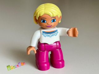 Lego Duplo Paní - Maminka bílé triko